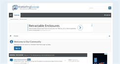 Desktop Screenshot of forum.marketingscoop.com